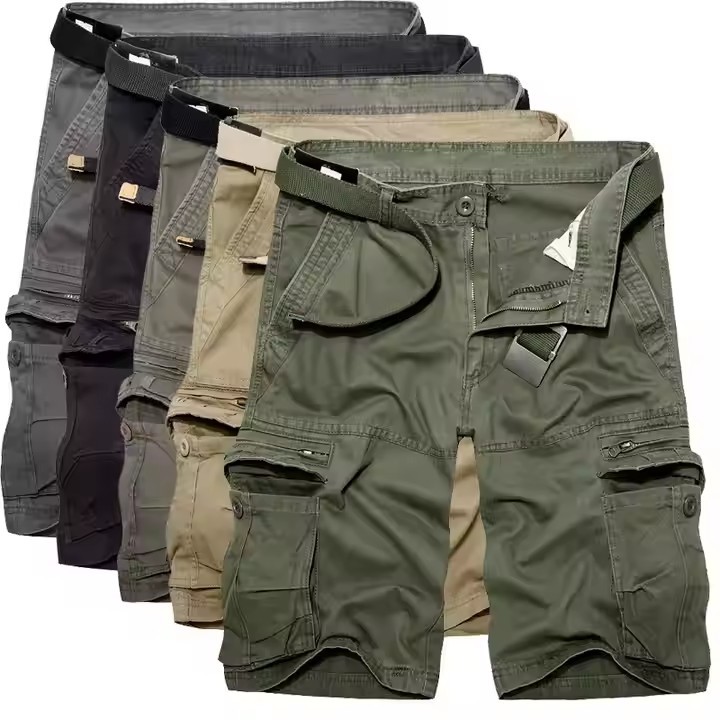 Good quality custom design blank plain  mens cargo pants